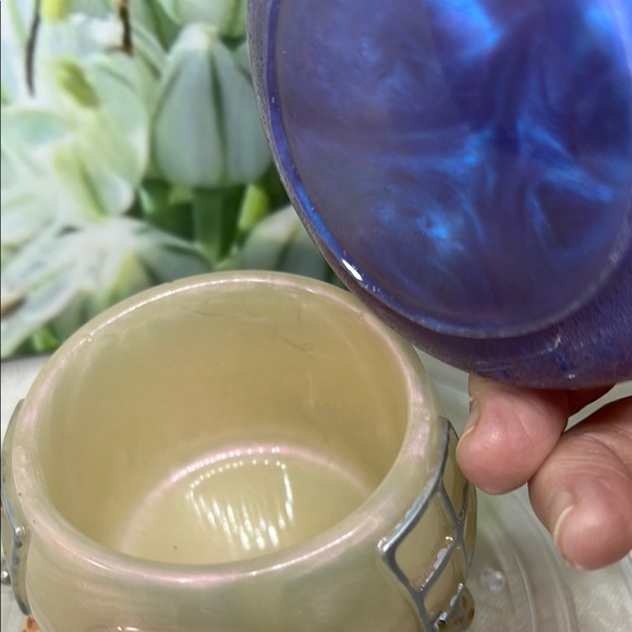 Enchanted Purple and Silver Mushroom House Decor - Picture 8 of 11